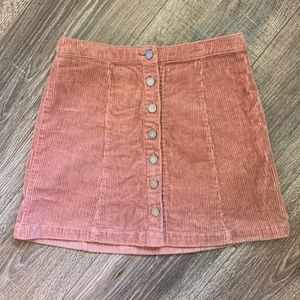 Forever 21 Corduroy Mini Skirt